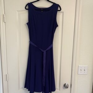 Perfect Purple Holiday Sleeveless Dress